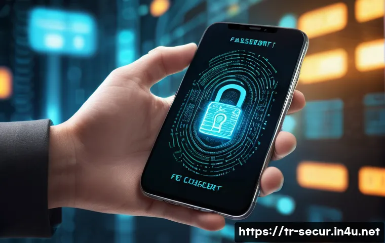 정보보안학 시스템 보안 - **Prompt:** A visually striking digital representation of robust cybersecurity. In the foreground, a...
