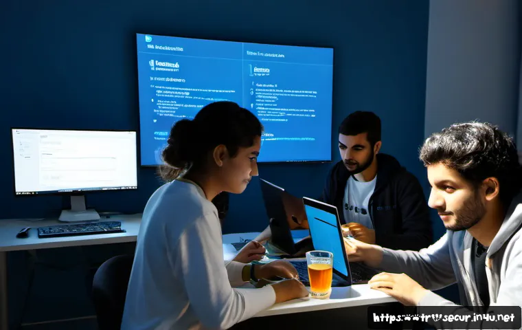 Home 17 정보보안학 해커톤 참여 - Photorealistic cybersecurity hackathon in a modern Istanbul university innovation lab, diverse Turki...